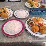 京町クロケットファミリー - コロッケランチ 3人分