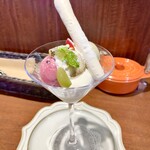 フタツボシ - ◯アイス3種の盛り合わせ