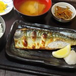 恵美須商店 - さば塩焼き定食