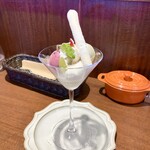 フタツボシ - ◯アイス3種の盛り合わせ