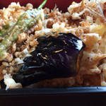 天徳・天丼(シシトウ、ナス、キス、エビ)