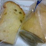 コムミズイブ - 焼き芋シフォンケーキ・オリーブブレッド