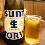 湖南人家 - 20251009サントリー生ビール中瓶660円