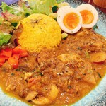 げしとうじ - チキン野菜ミックスカレー