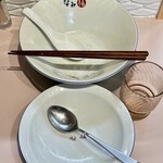 新潟ラーメン なみ福 - ご馳走様の完食です♪