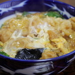 ちから餅 - 天丼　卵でとじてある。