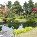 見事な日本庭園