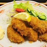 Mame - カキフライ定食メイン拡大