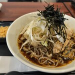 蕎麦とラー油 - 