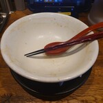 純米味噌らーめん みそら堂 - 完食です