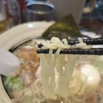 麺厨房あじさい - 特製極味（背脂）塩