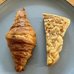 きみかげ - クロワッサンとクロックムッシュの半分