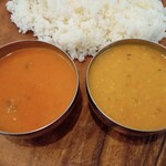 Govinda Curry Bar - マトンとレンズ豆カレー
