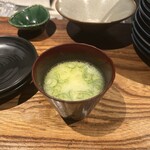 佐五右衛門 - 〆のスープ。