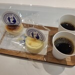 函館洋菓子スナッフルス - チーズ＆栗（税込250＆350円）