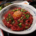 米沢牛焼肉 仔虎 - 米沢牛ユッケ丼ランチ 