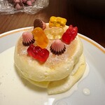 時雨製麺所 - 帰宅後、我が子が自分で製作したケーキ