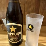 しんのすけ - サッポロ黒ラベル(中びん)