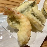 しんのすけ - 穴子天、車海老天、いわし天