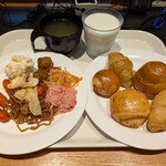 エクストールイン - 料理写真:朝食①　(2025.10)