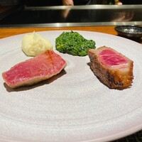 Wolfgang's Steakhouse Teppan - 12時スタート プライムNYサーロイン食べ比べランチコース/9,900