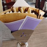 あおの木 - バナナチョコ生クリーム