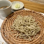 手打蕎麦 わくり - 蕎麦三昧コース：くるみせいろそば +¥200