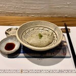 手打蕎麦 わくり - 蕎麦三昧コース：粗挽きそばがき
