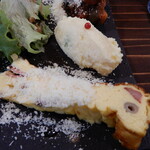 La Rondine - 前菜（フリッタータとポテサラ）