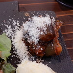 La Rondine - 前菜（茄子とトマトの煮込み）