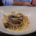 La Rondine - 色々キノコのペペロンチーノ