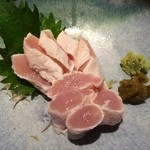 むなかた屋 - 胸肉のたたき