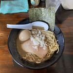 濃麺 海月 - 煮干濃麺+味玉