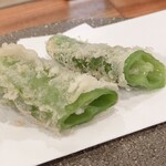 てんぷら 一心 - 満願寺獅子唐