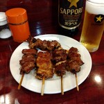 加賀屋 - モツ焼き