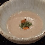 てんぷら 一心 - 栗の摺り流し