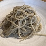 一東菴 - 三種食べ比べ②ー1 島根県三瓶在来　びっくりするほど芳ばしい、蕎麦がきの時とは違う印象