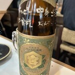 鳥椿 - 問題の焼酎。味はキンミヤでしたので、まがいものではありませんよ笑