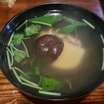 土手の伊勢屋 - 穴子の肝吸い