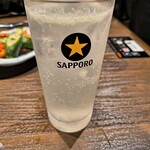 焼肉 北砂トラジ - 生レモンサワー