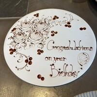 PLEIN 銀座本店 - バースデープレート