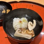 綾小路 唐津 - 鱧と松茸のお吸い物