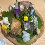 とり伊 - 刺身盛り合わせ