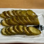 うぐいす - ぬか漬けをきゅうりオンリーでオーダー。