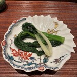 廣澤 - 油菜芯と広東白菜の油炒め