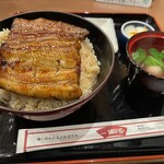鰻々亭 - うな丼(竹、ご飯大盛り)