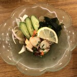 海鮮居酒屋 海王 - ポン酢の酸味もキツくなくまったり飲れる