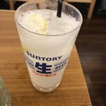 海鮮居酒屋 海王 - ヨーグルトでもしっかりレモン感