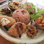 蔵庭 - 料理写真:【蔵庭玄米ランチプレート　１６００円】