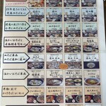 皿そば 渚庵 - メニュー